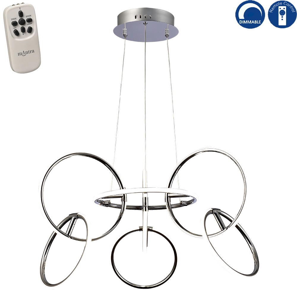 Подвесная светодиодная люстра Aros Mantra 5751