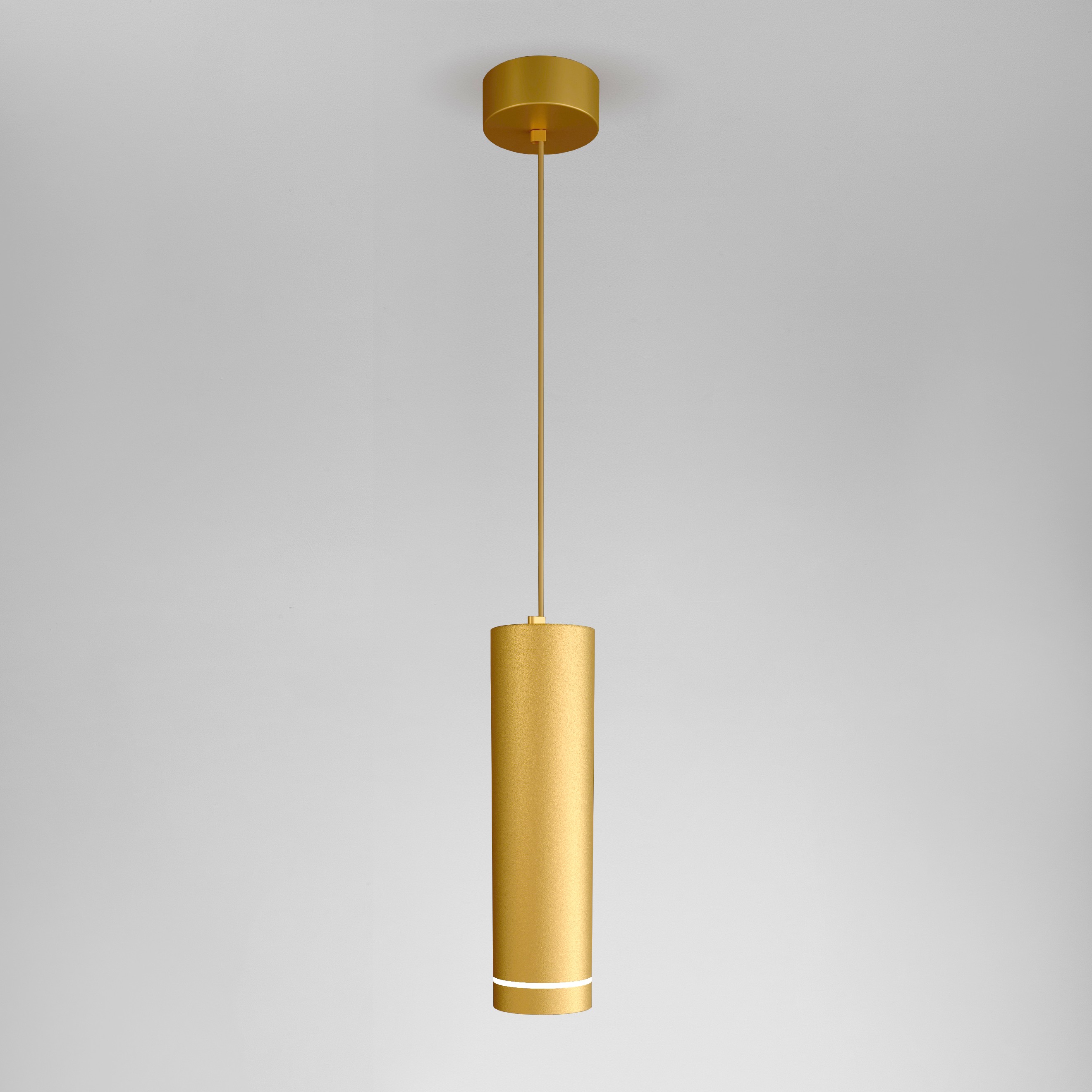 Светильник подвесной Elektrostandard Topper DLR023 12W 4200K золото матовый