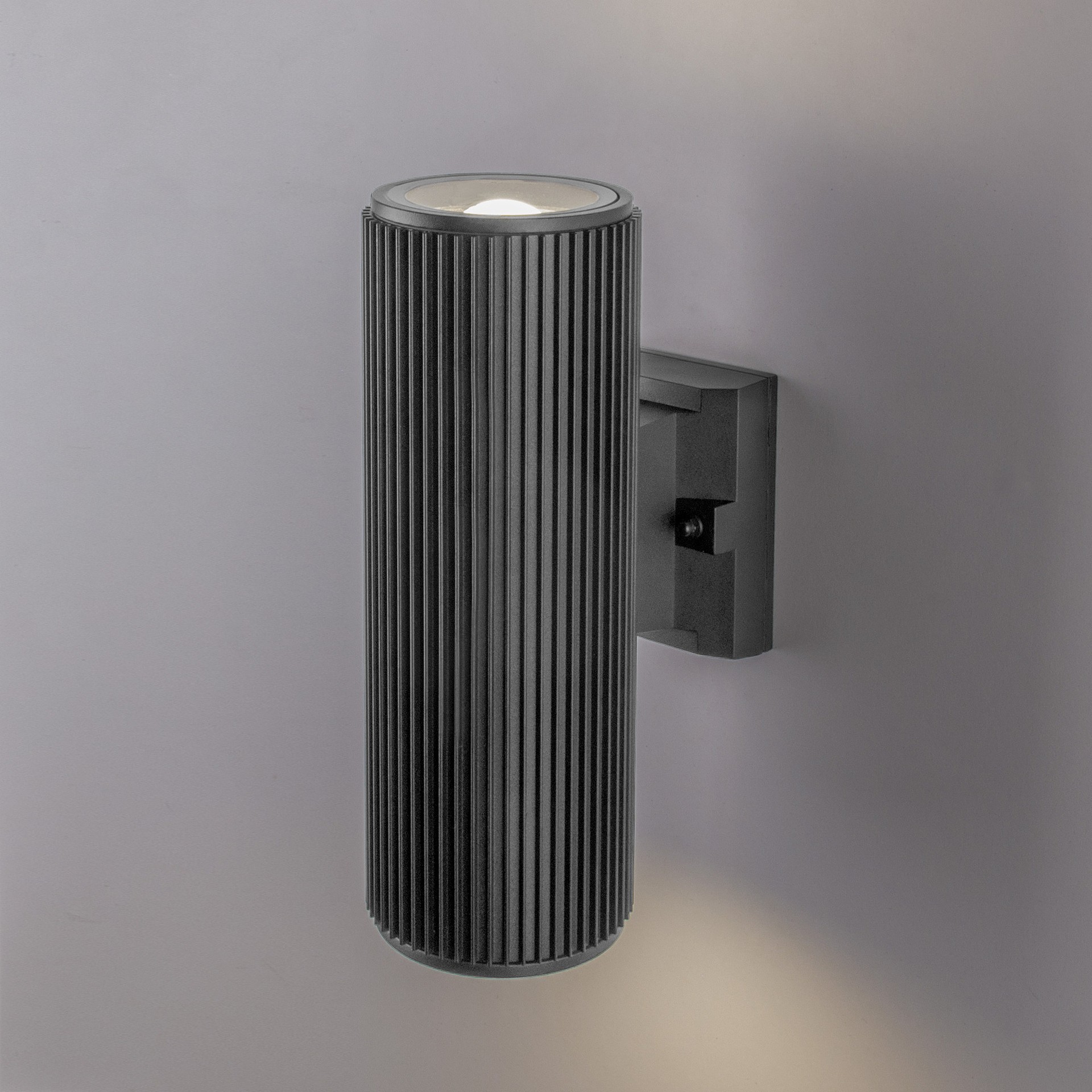 Уличный настенный светильник Elektrostandard Strict 1403 TECHNO Strict серый