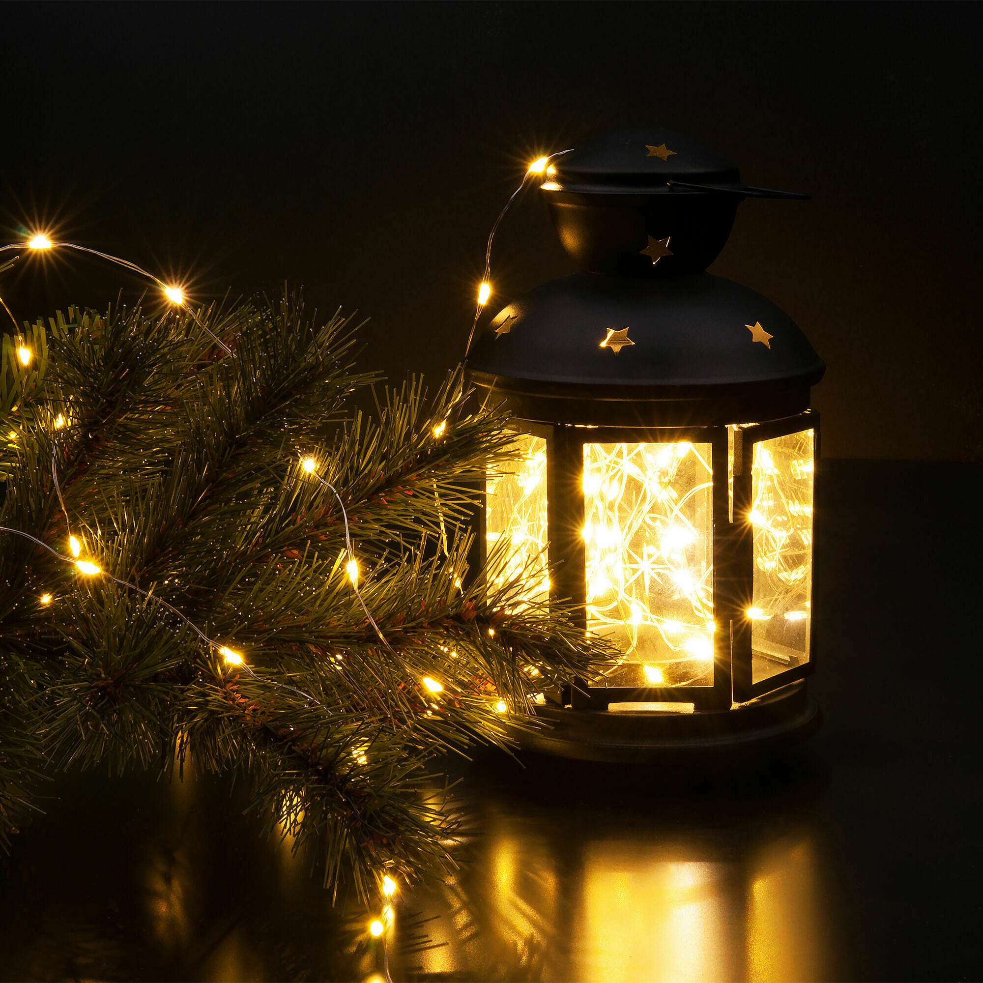 Гирлянда Elektrostandard 400-009 400-009 теплый белый 10 м IP20