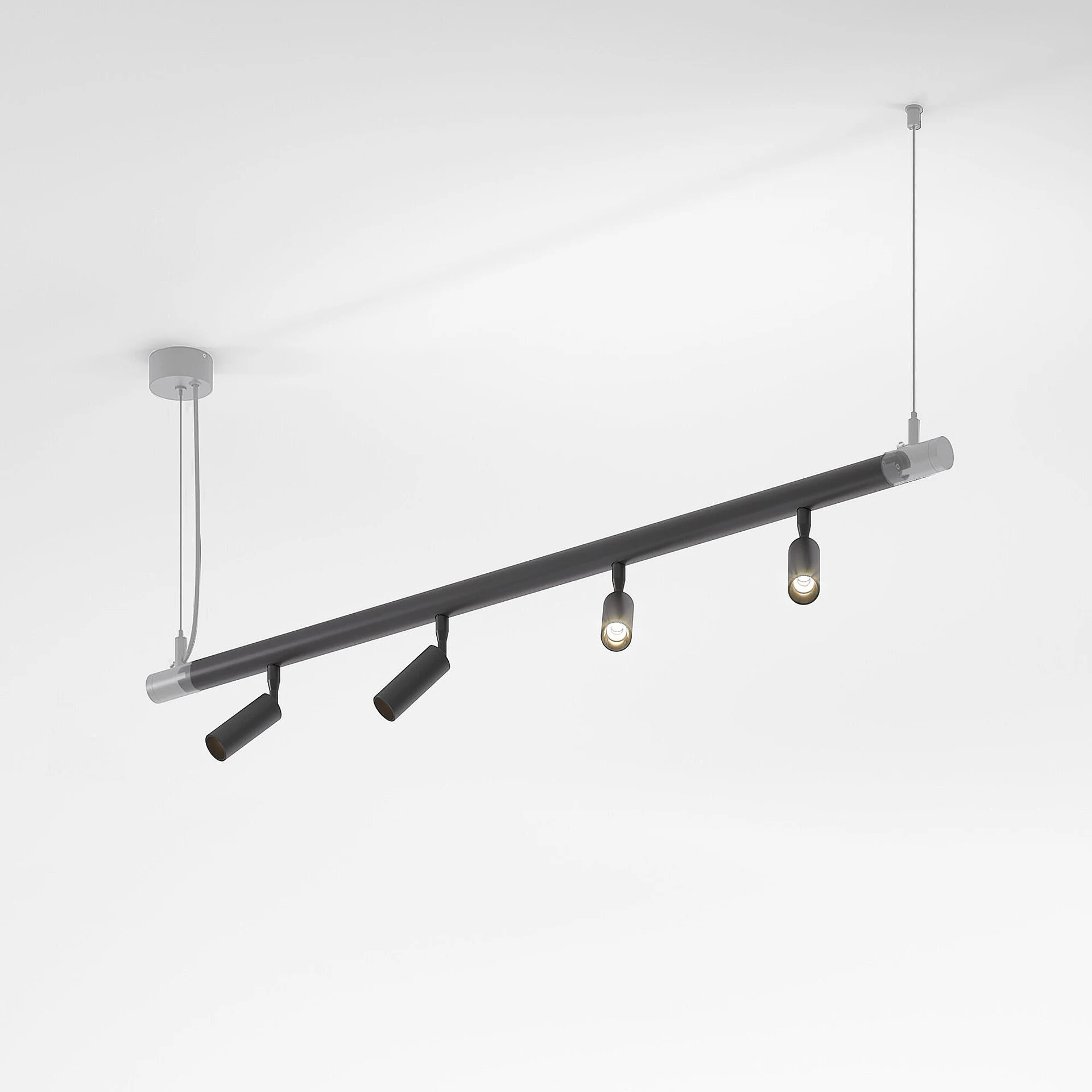 Трековый светильник Elektrostandard Module System Module System Трековый светильник 18W 3000K (черный) 85177/01