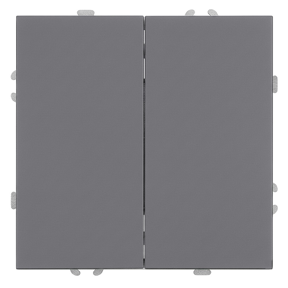 Переключатель 2-клавишный (механизм) Stekker Эмили 49947