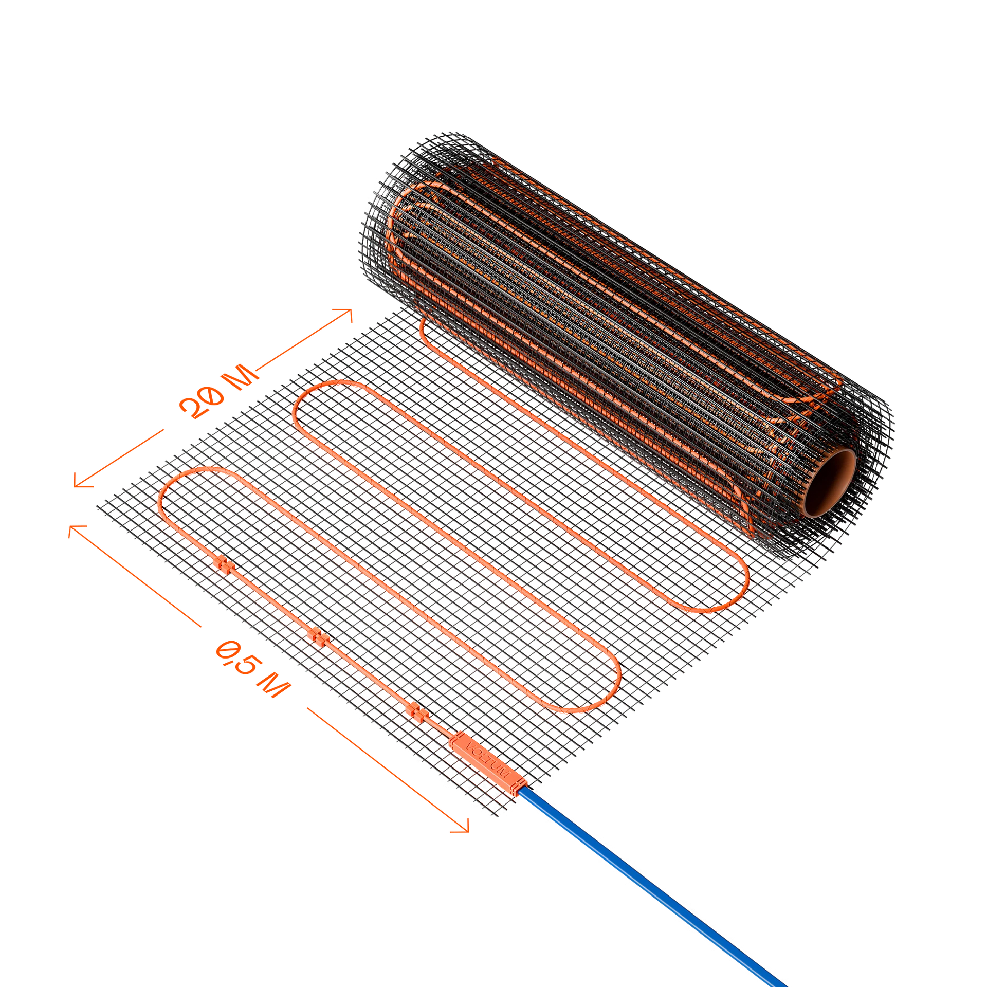 Теплый пол Voltum Т200 VLT01-200-10