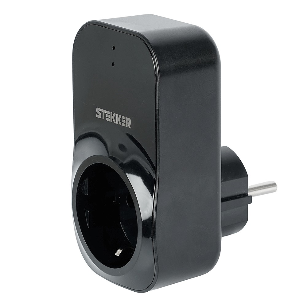 Реле напряжения для розетки Stekker VP-100B-3M 50688