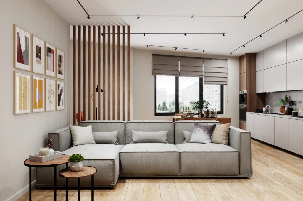 Гостиная, Кухня