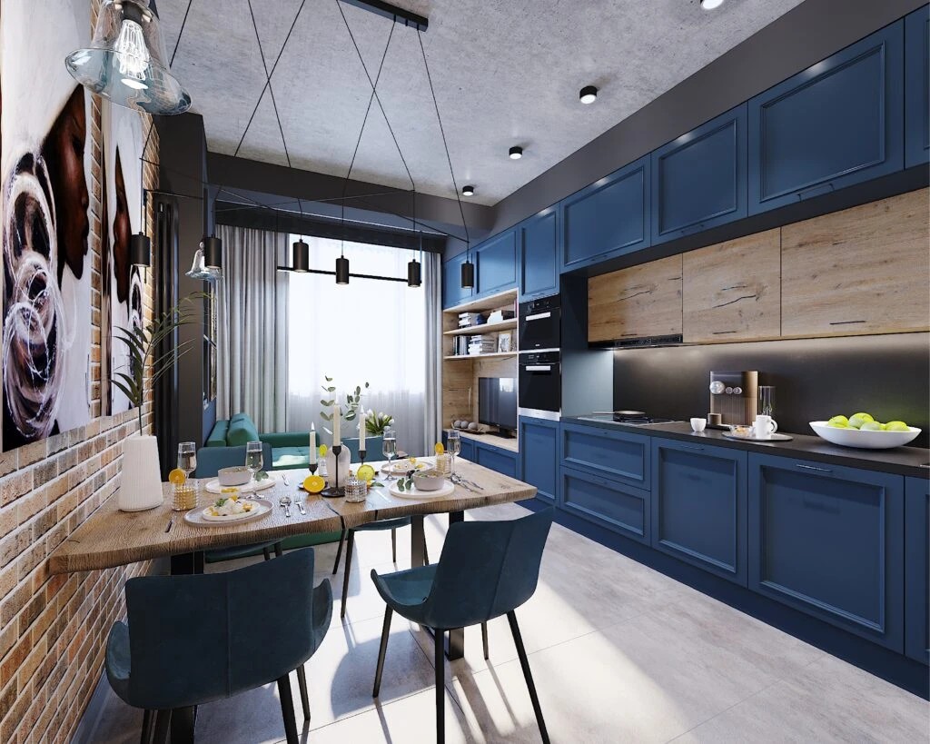 Гостиная, Кухня