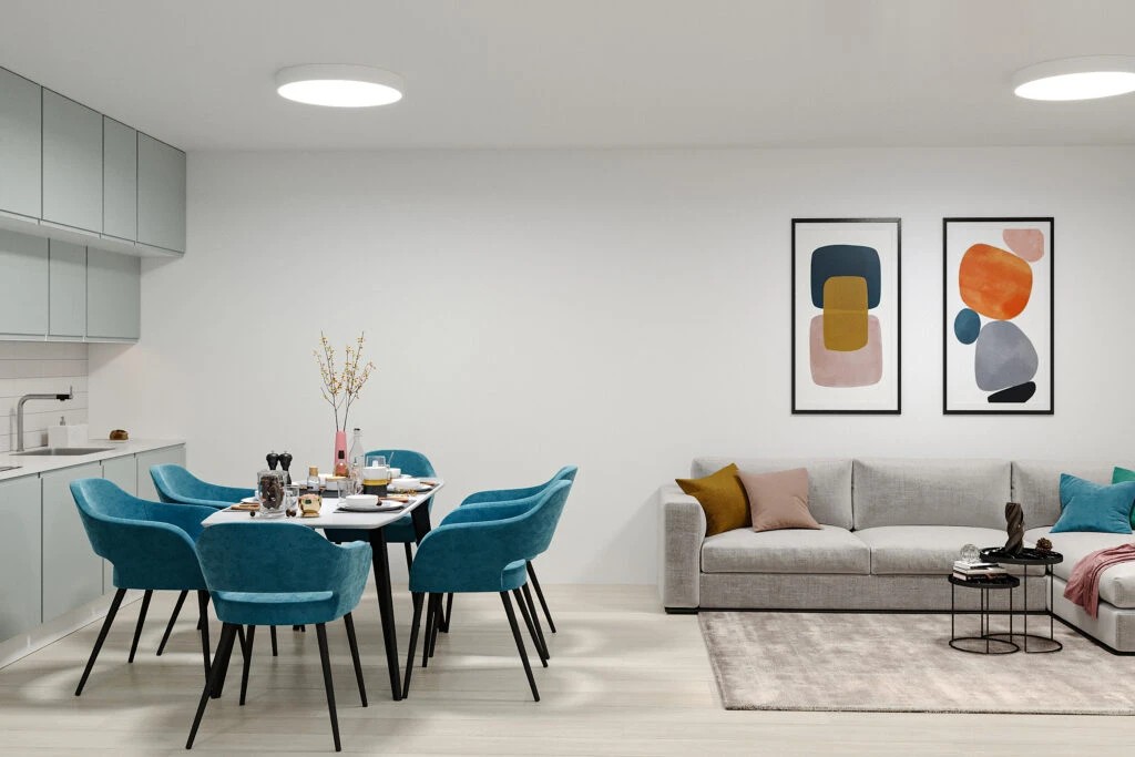 Гостиная, Кухня