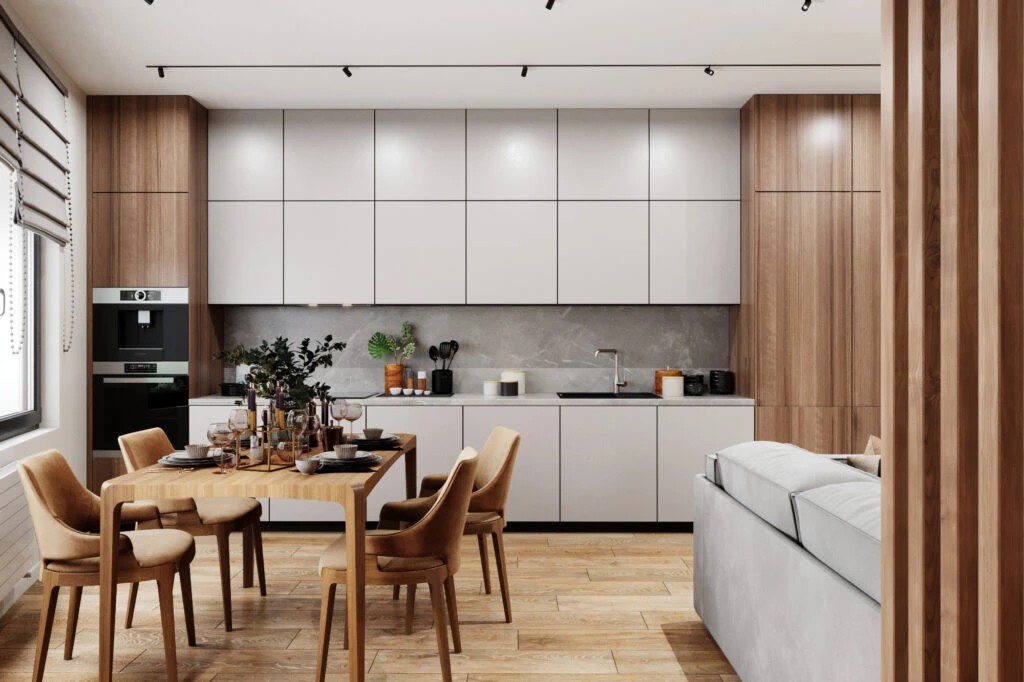 Гостиная, Кухня