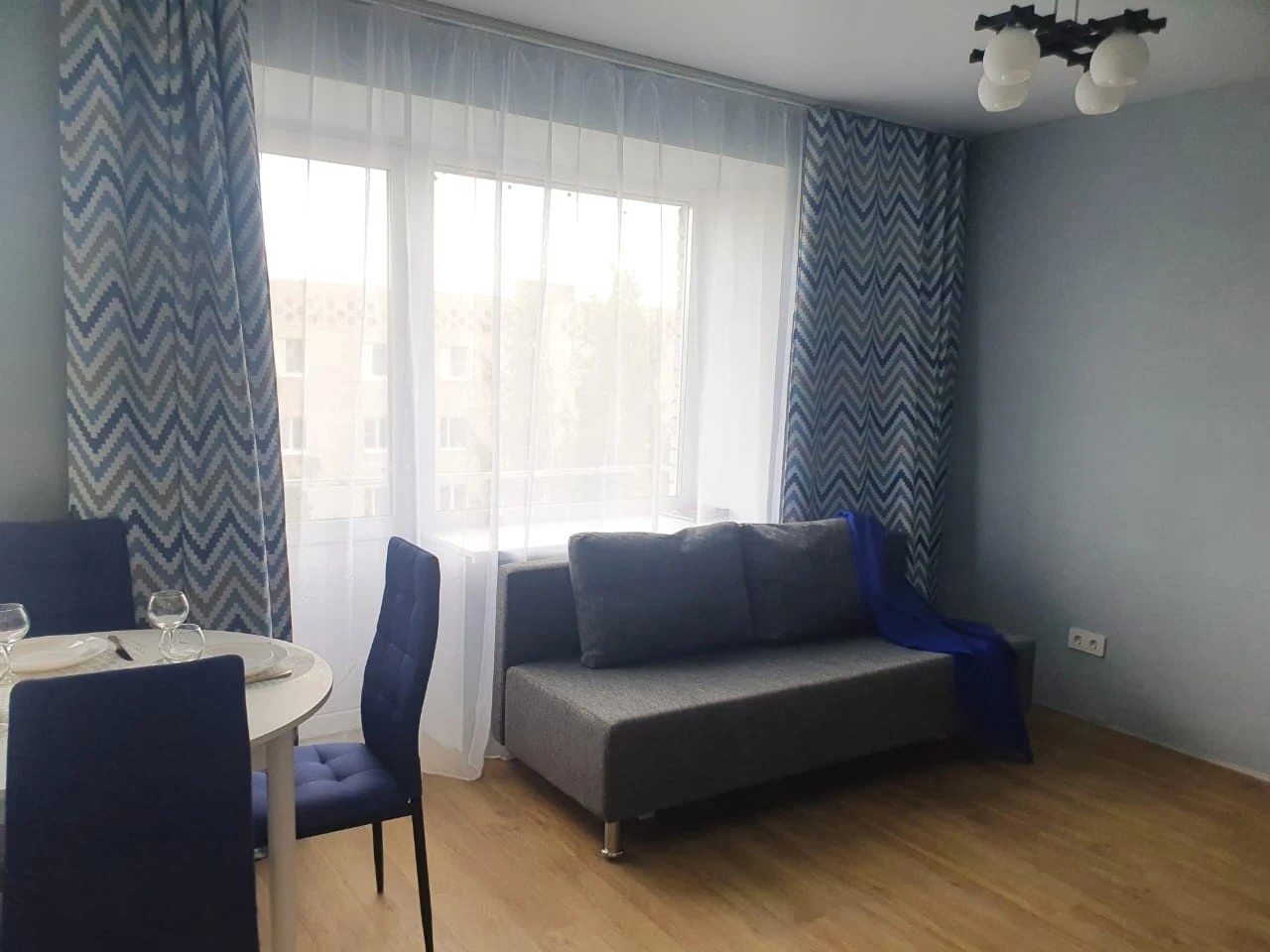 Студия из однушки в Карелии.