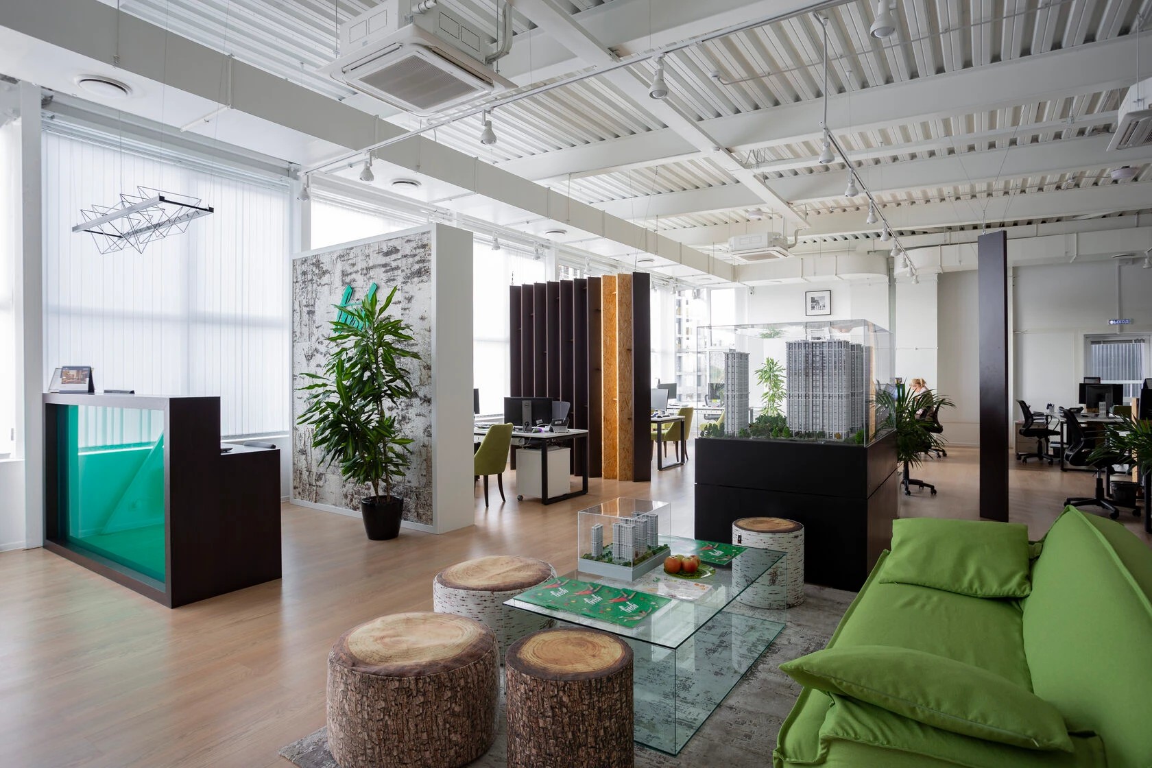 Свежий интерьер ЖК Fresh