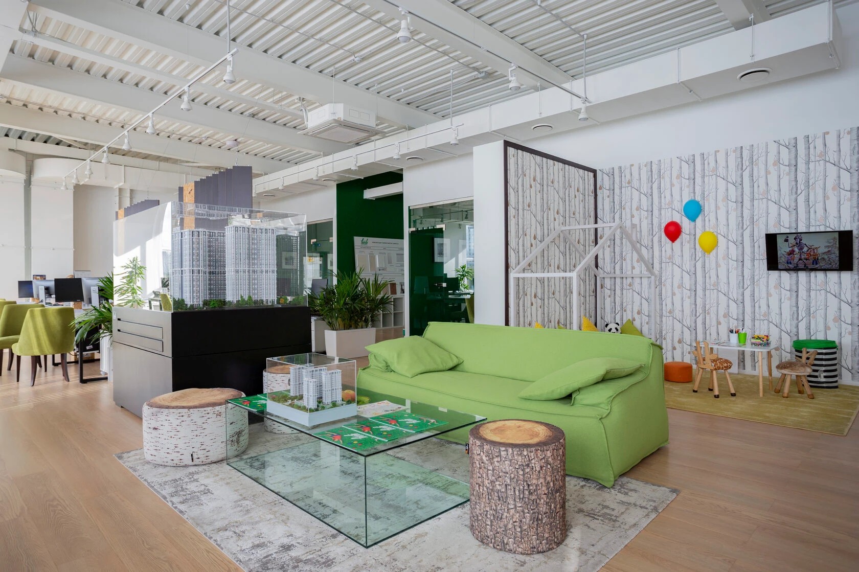 Свежий интерьер ЖК Fresh