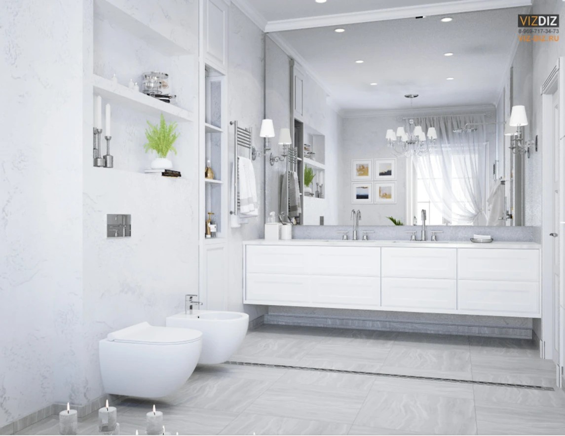 Интерьер в частотном доме