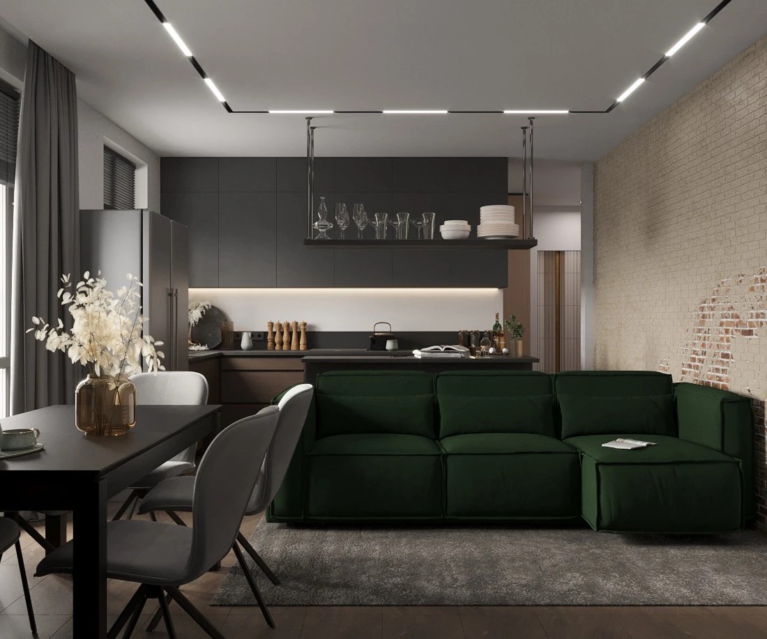 Дизайн-проект БОЛЬШАЯ СЕМЕЙНАЯ КВАРТИРА