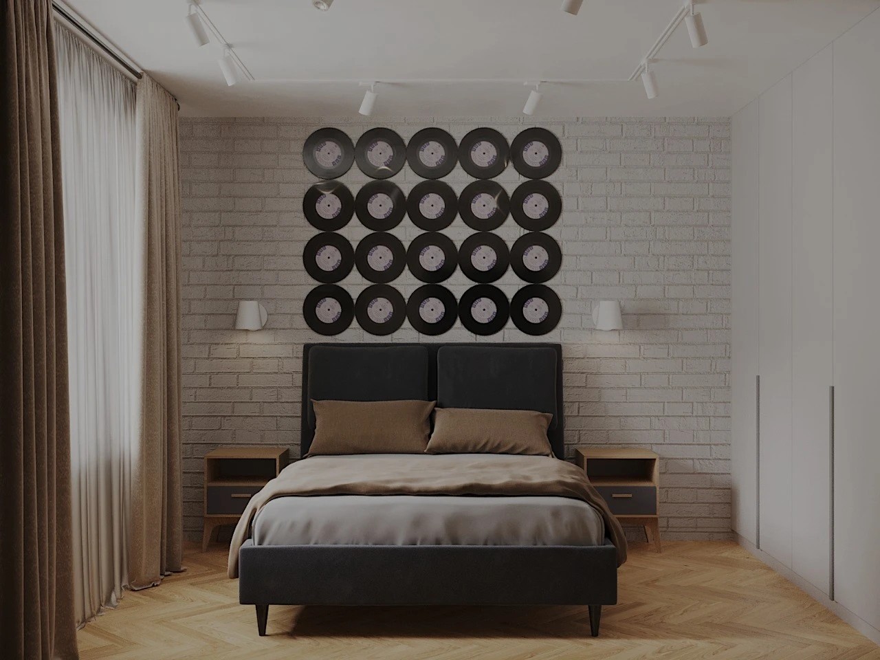 Дизайн-проект ОДНУШКА ДЛЯ ТВОРЧЕСКОГО МОЛОДОГО ЧЕЛОВЕКА