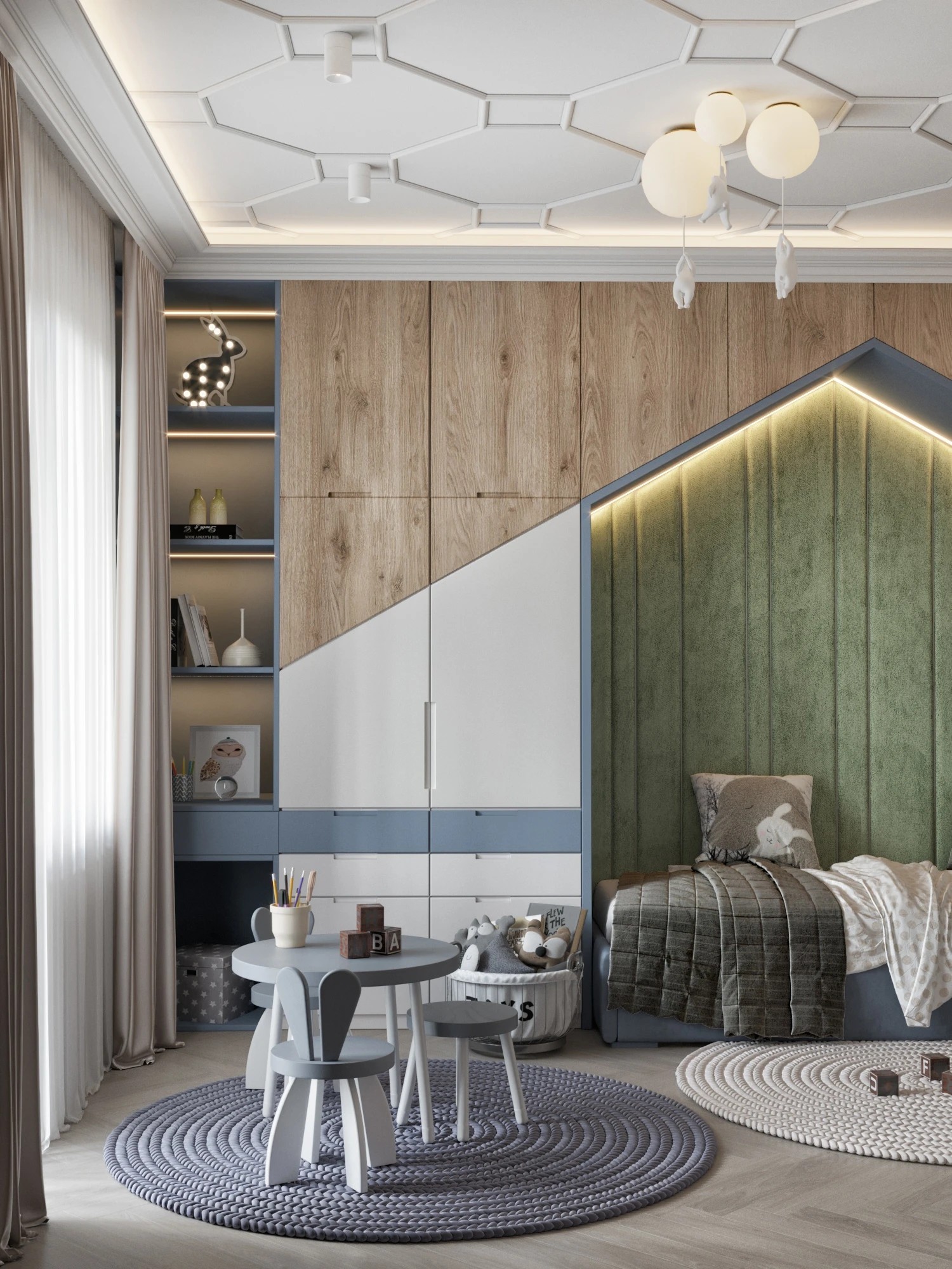 Детская комната для двух детей