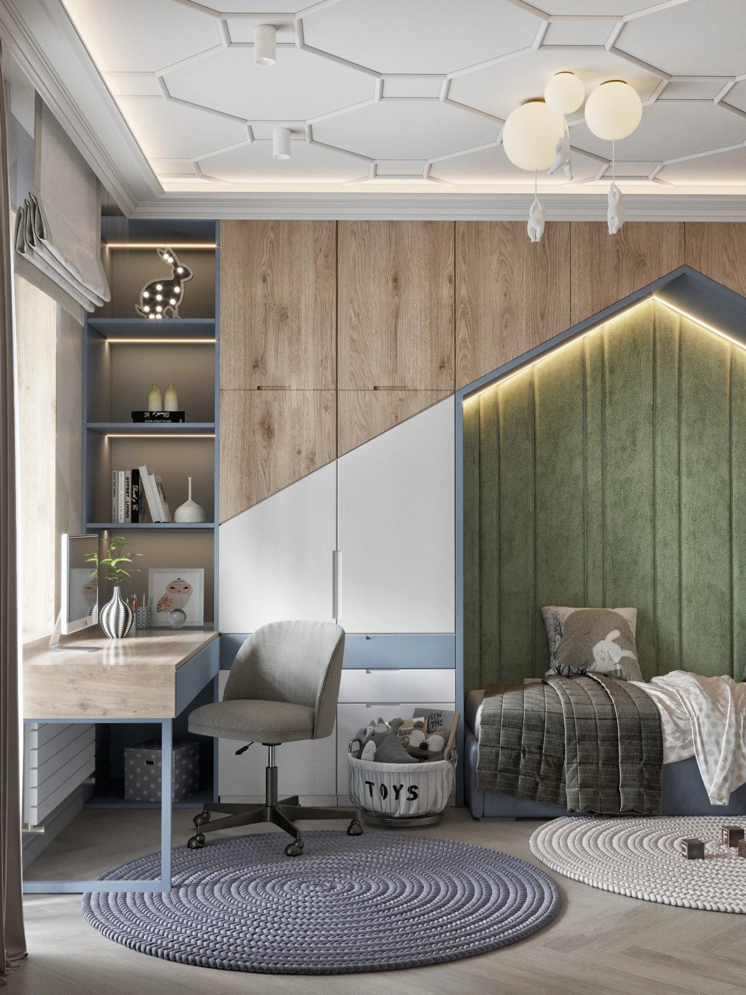 Детская комната для двух детей