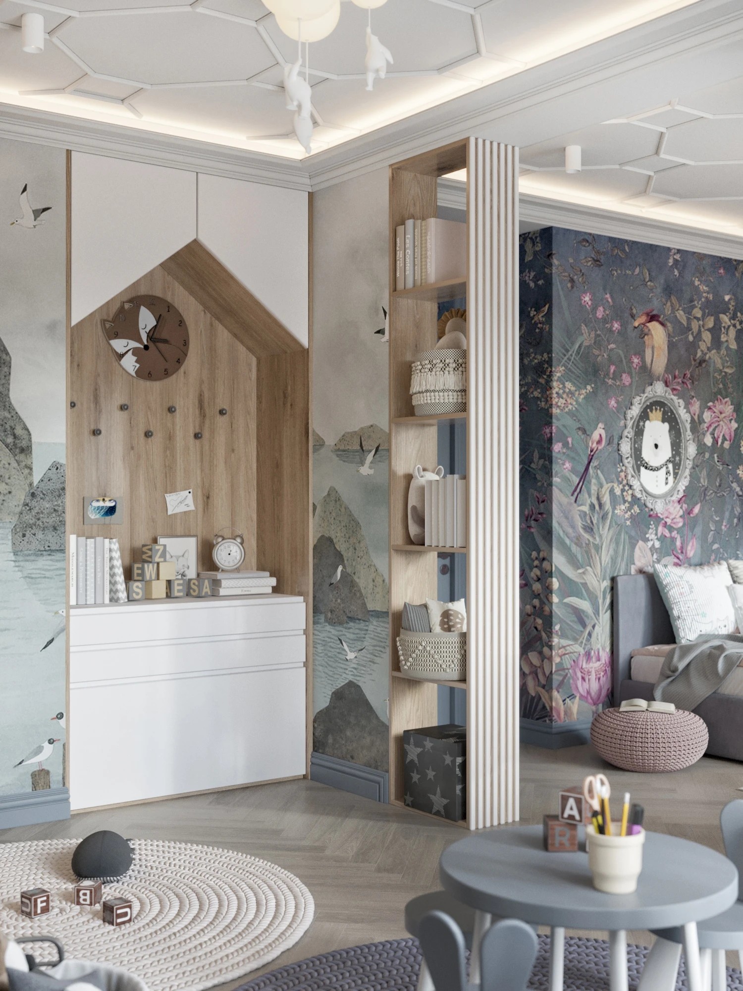 Детская комната для двух детей