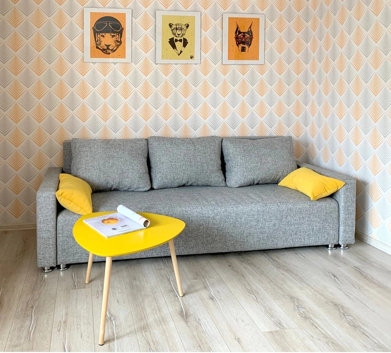 Серо-желтый проект