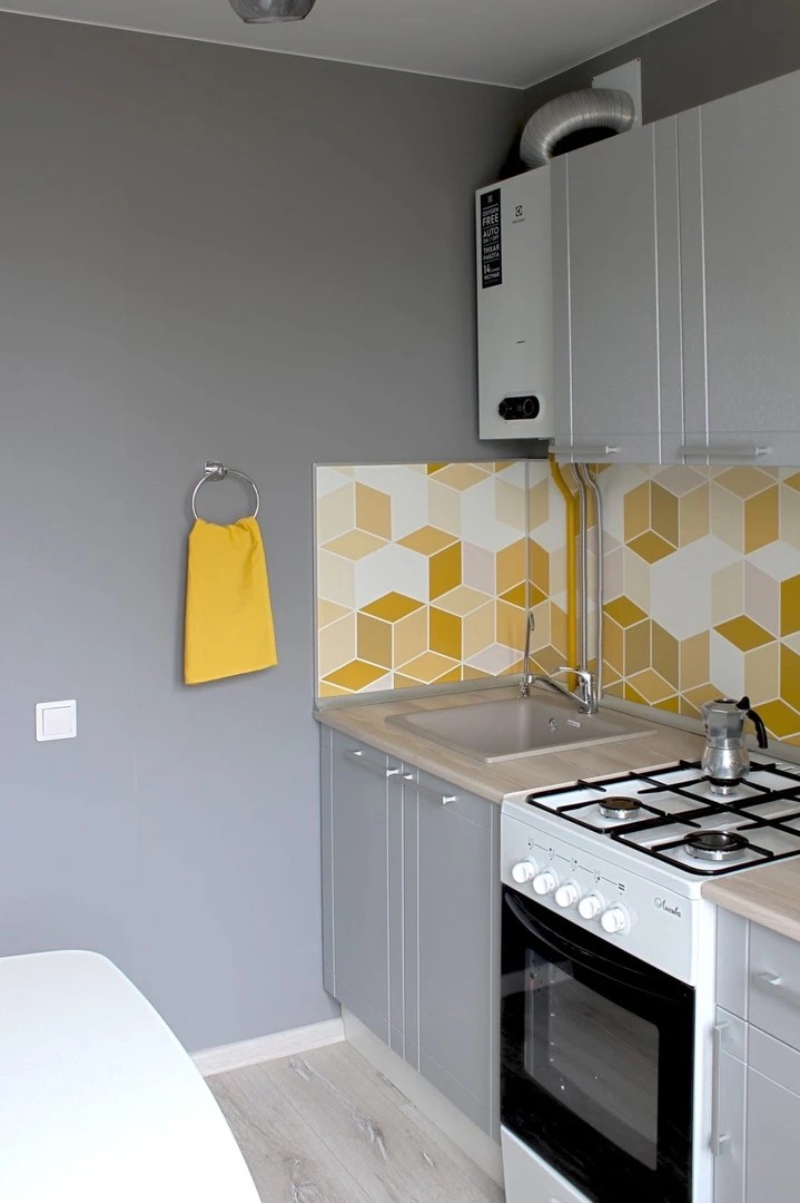 Серо-желтый проект