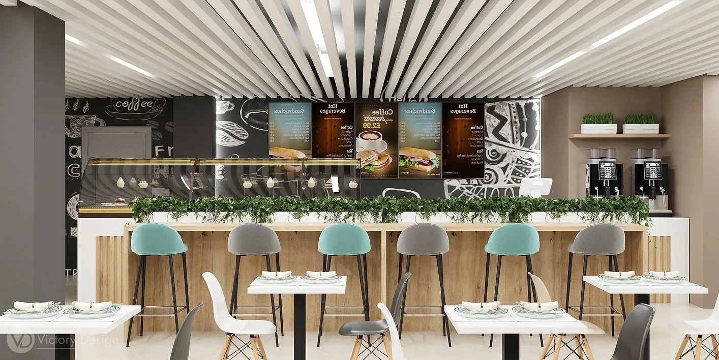 Кафе "ЕДУ ЕМ" в бизнес-центре "АВМ"