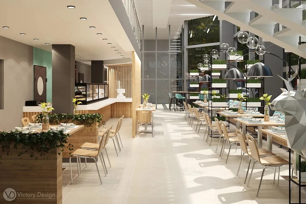 Кафе "ЕДУ ЕМ" в бизнес-центре "АВМ"