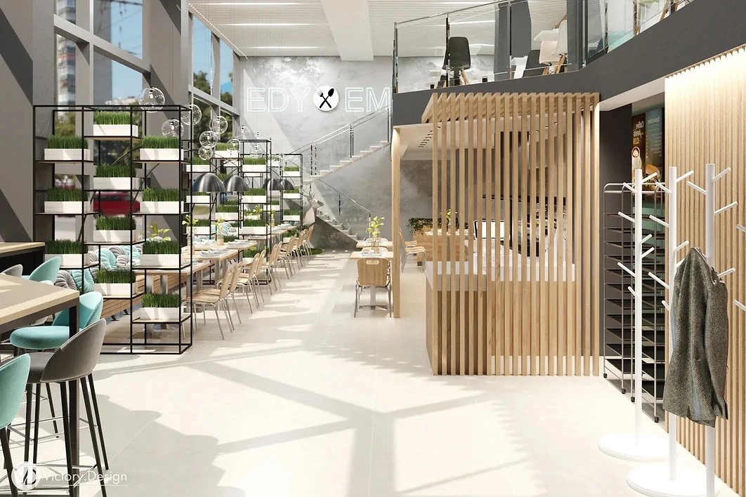 Кафе "ЕДУ ЕМ" в бизнес-центре "АВМ"