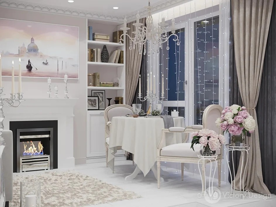 Студия для event агентства "Romantic Events"