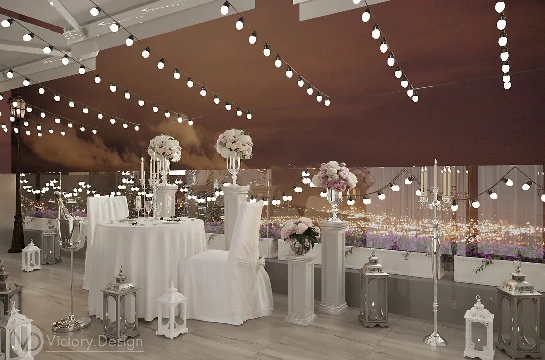 Студия для event агентства "Romantic Events"