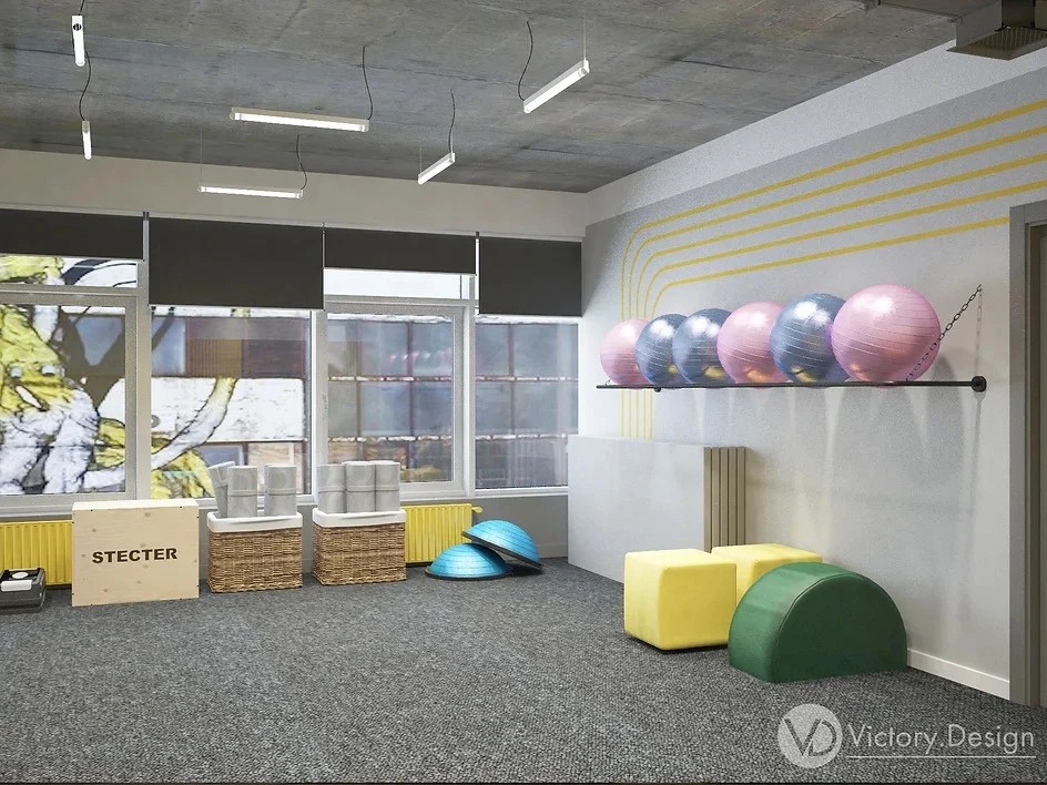 Фитнес студия "ПЛАНКА" Севкабель порт 300 кв.м