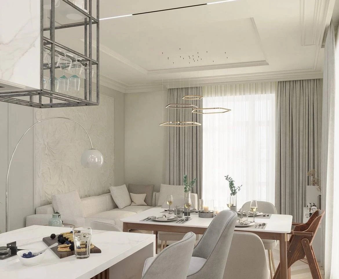 Дизайн проект квартиры для молодой семьи