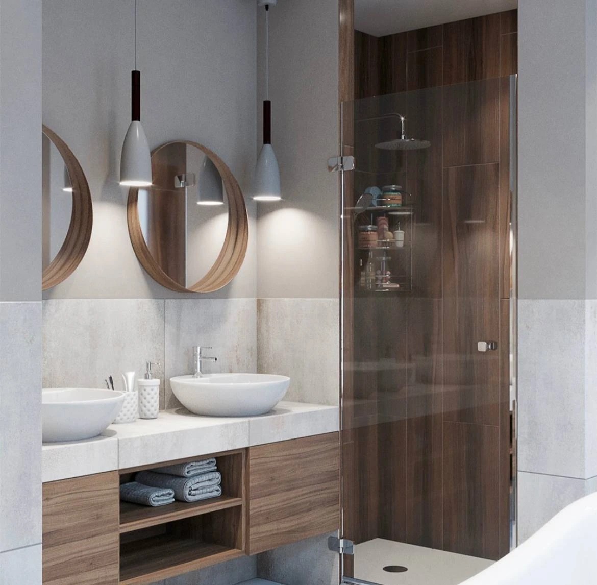 Дизайн-проекты ванной и санузла