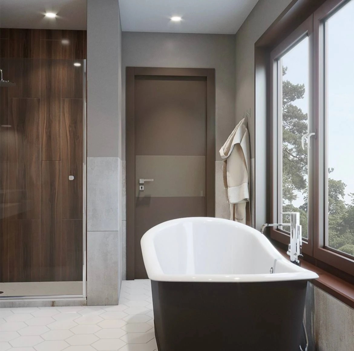 Дизайн-проекты ванной и санузла