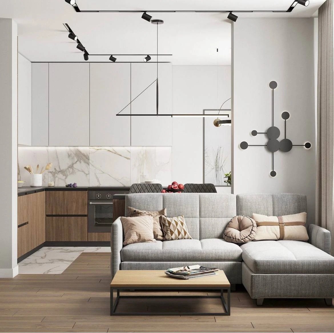 Дизайн-проекты гостиной