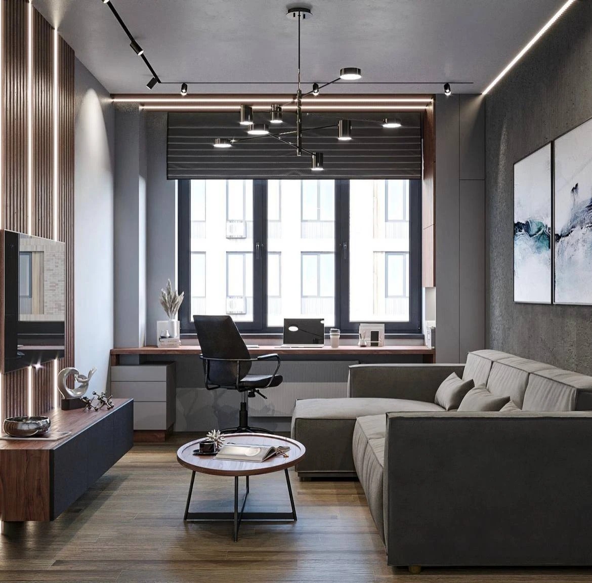 Дизайн-проекты гостиной