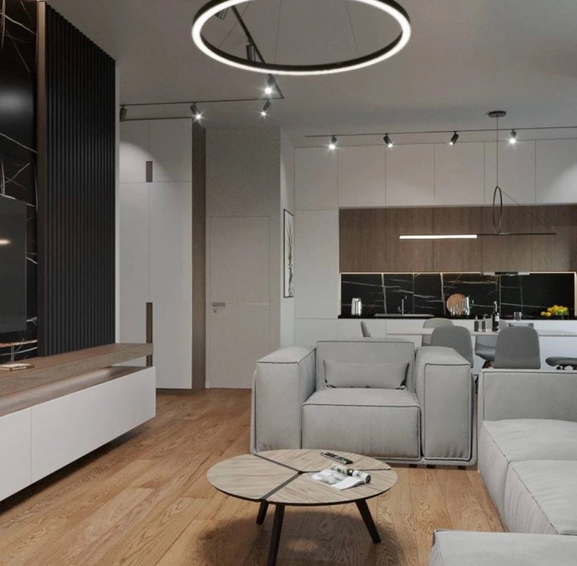 Дизайн-проекты гостиной