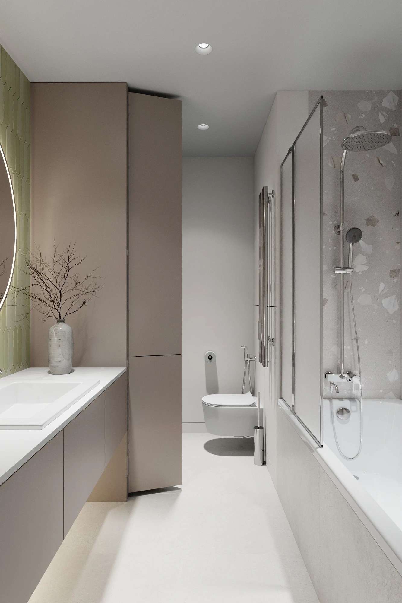 Квартира на улице Фонвизина, 83 кв. м.