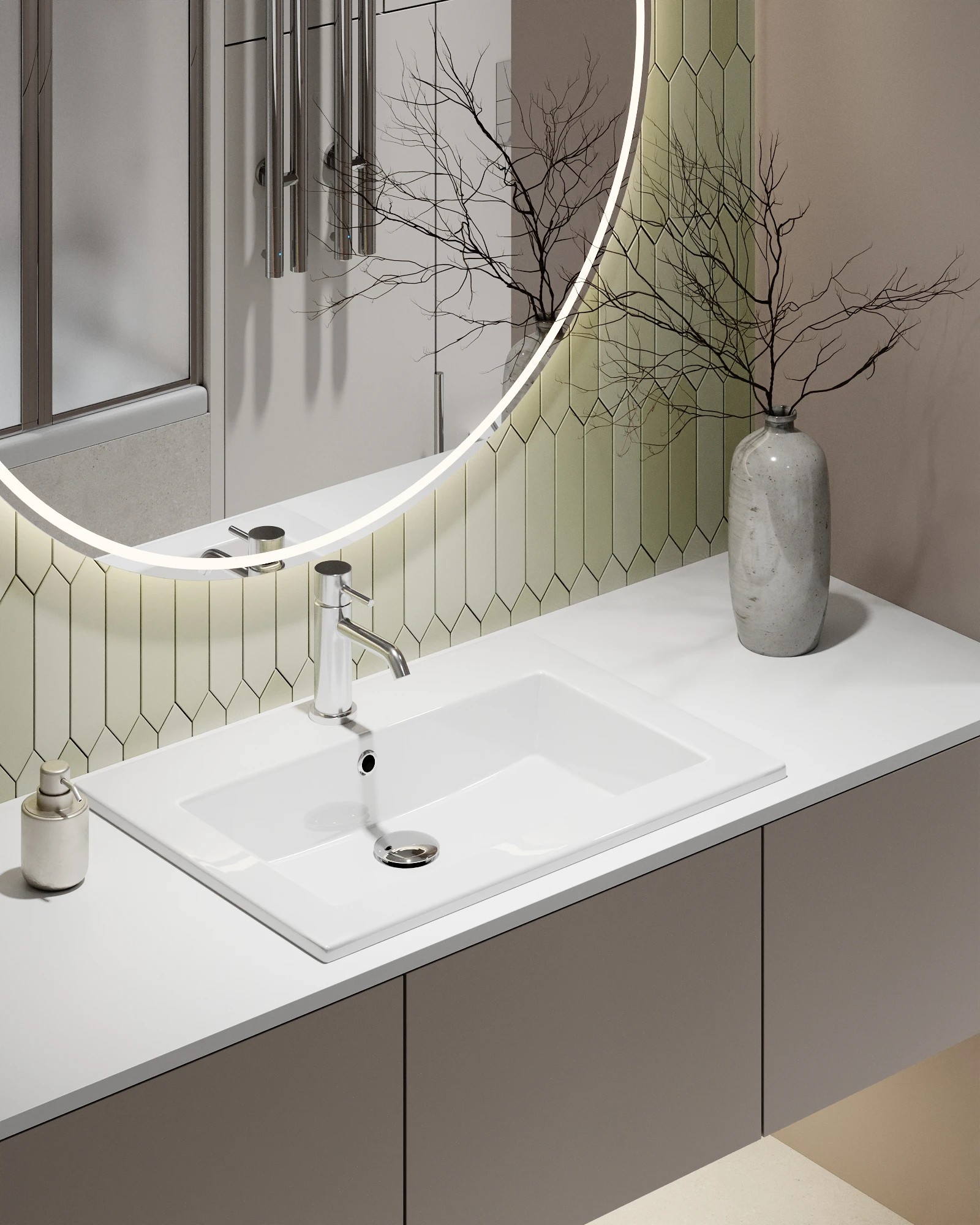 Квартира на улице Фонвизина, 83 кв. м.