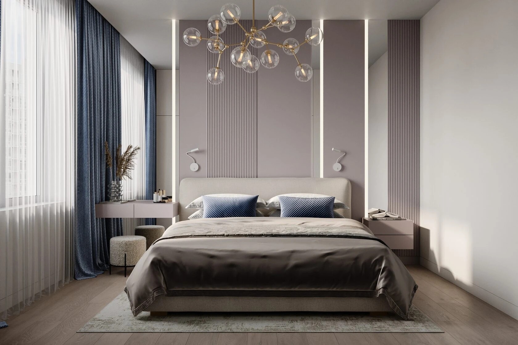 Квартира на улице Фонвизина, 83 кв. м.