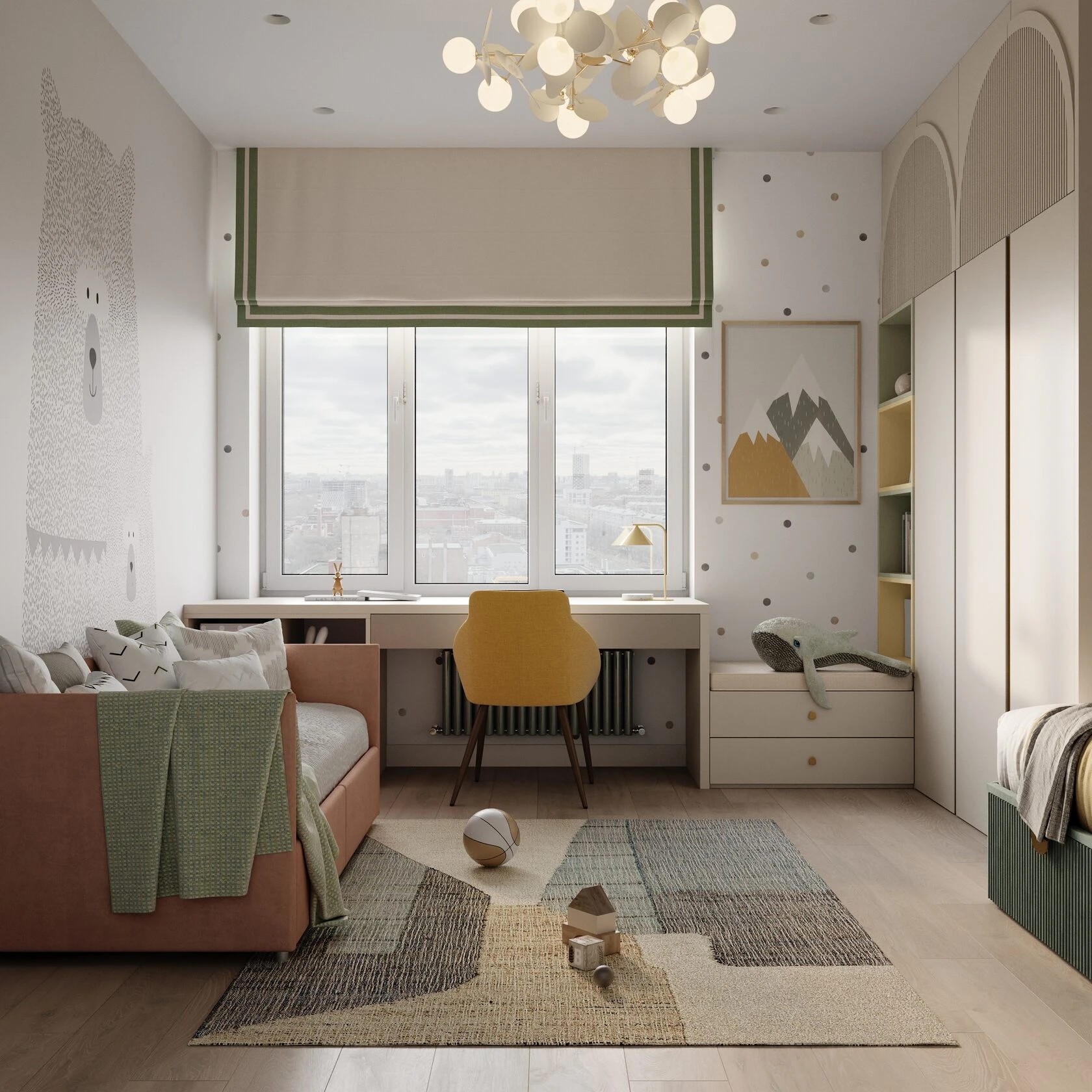 Квартира на улице Фонвизина, 83 кв. м.