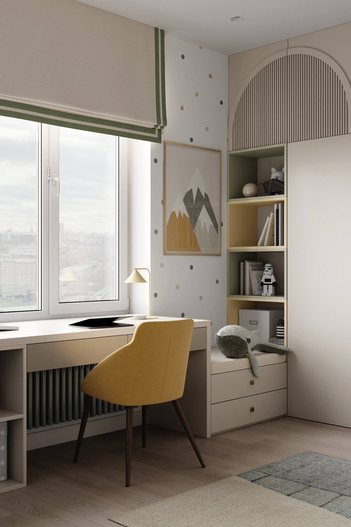 Квартира на улице Фонвизина, 83 кв. м.