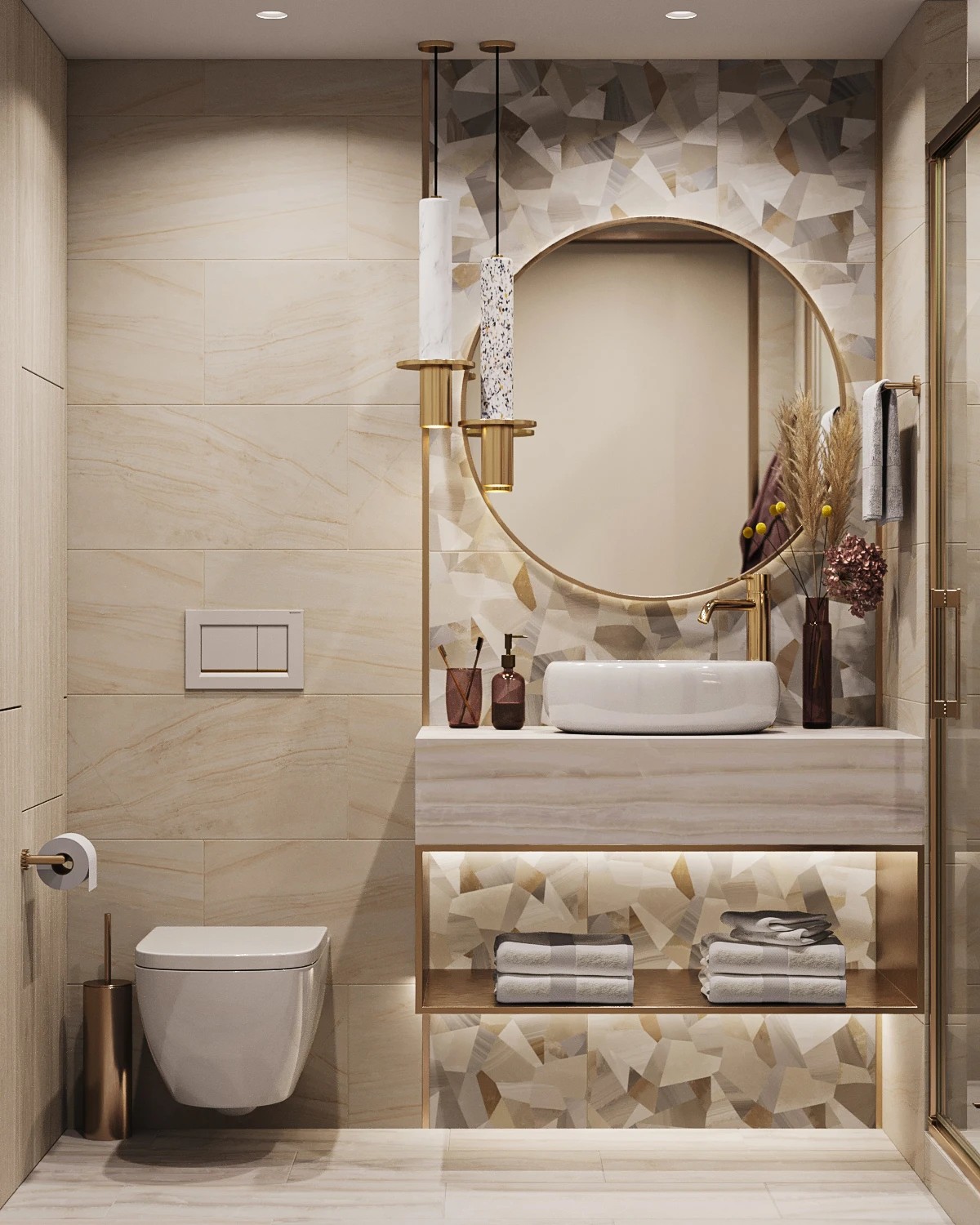 Дизайн-проект в ЖК "Skandi Klubb", 52 кв. м.