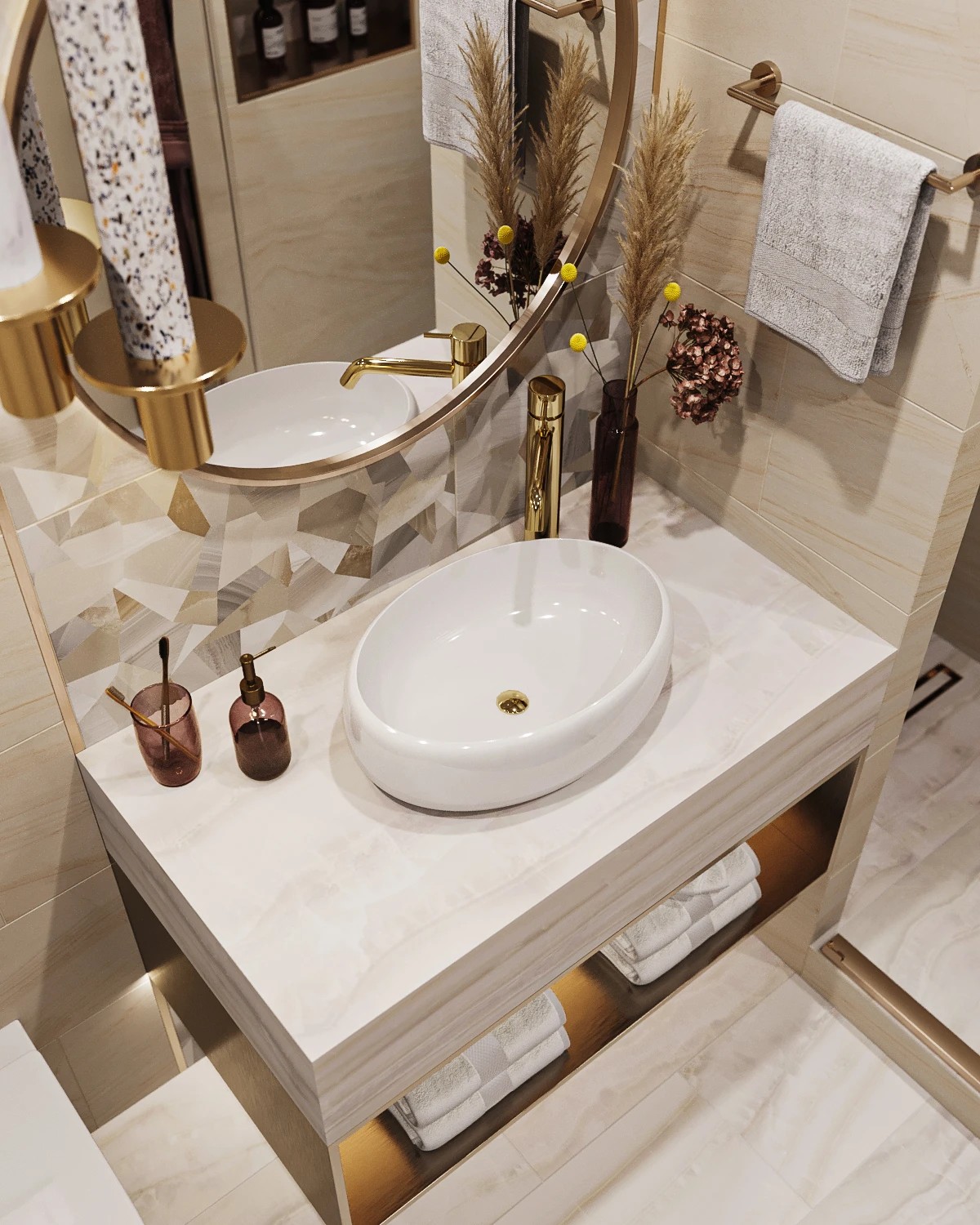 Дизайн-проект в ЖК "Skandi Klubb", 52 кв. м.