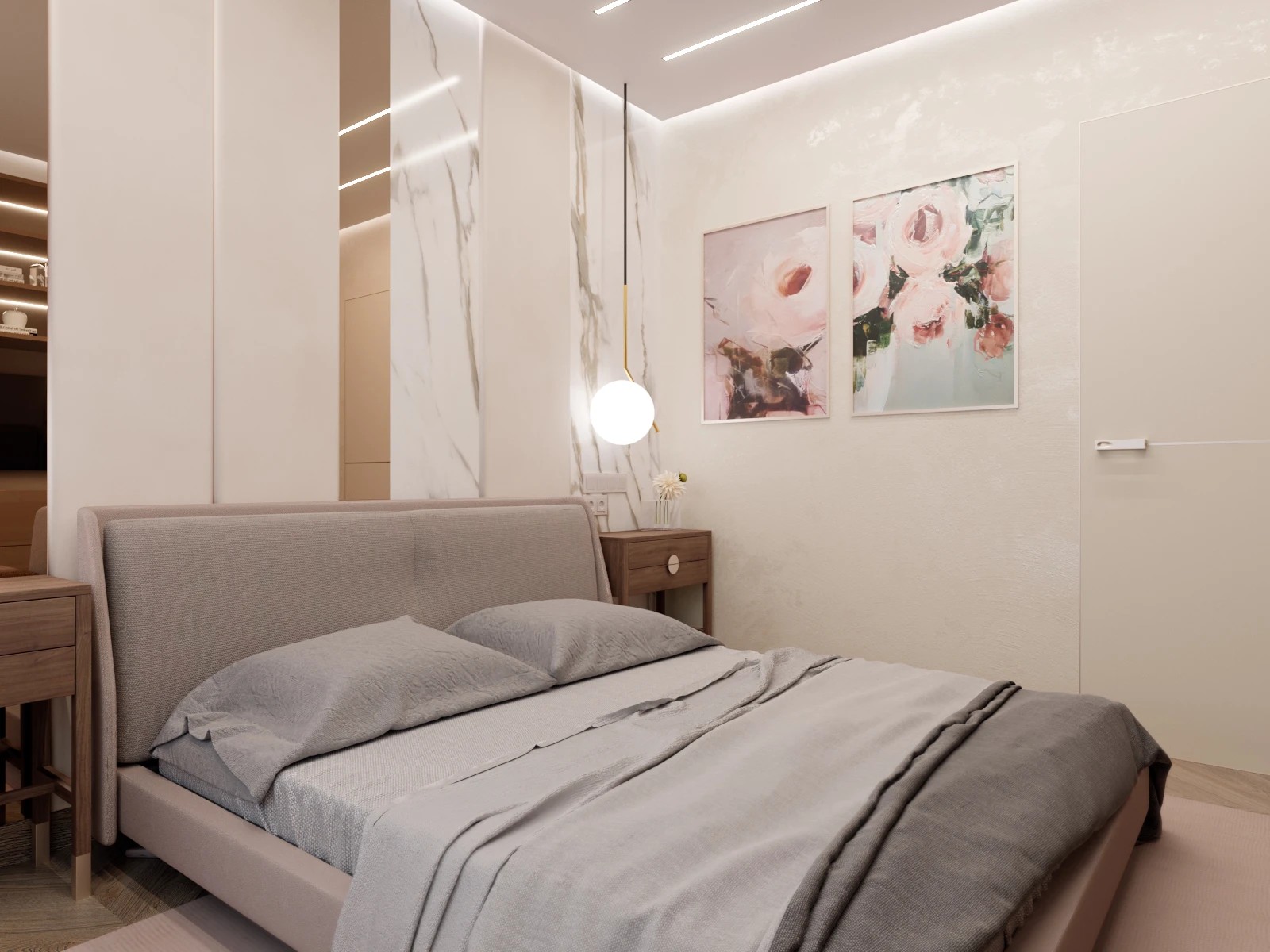 Strelninskaya flat, 57 кв. м.