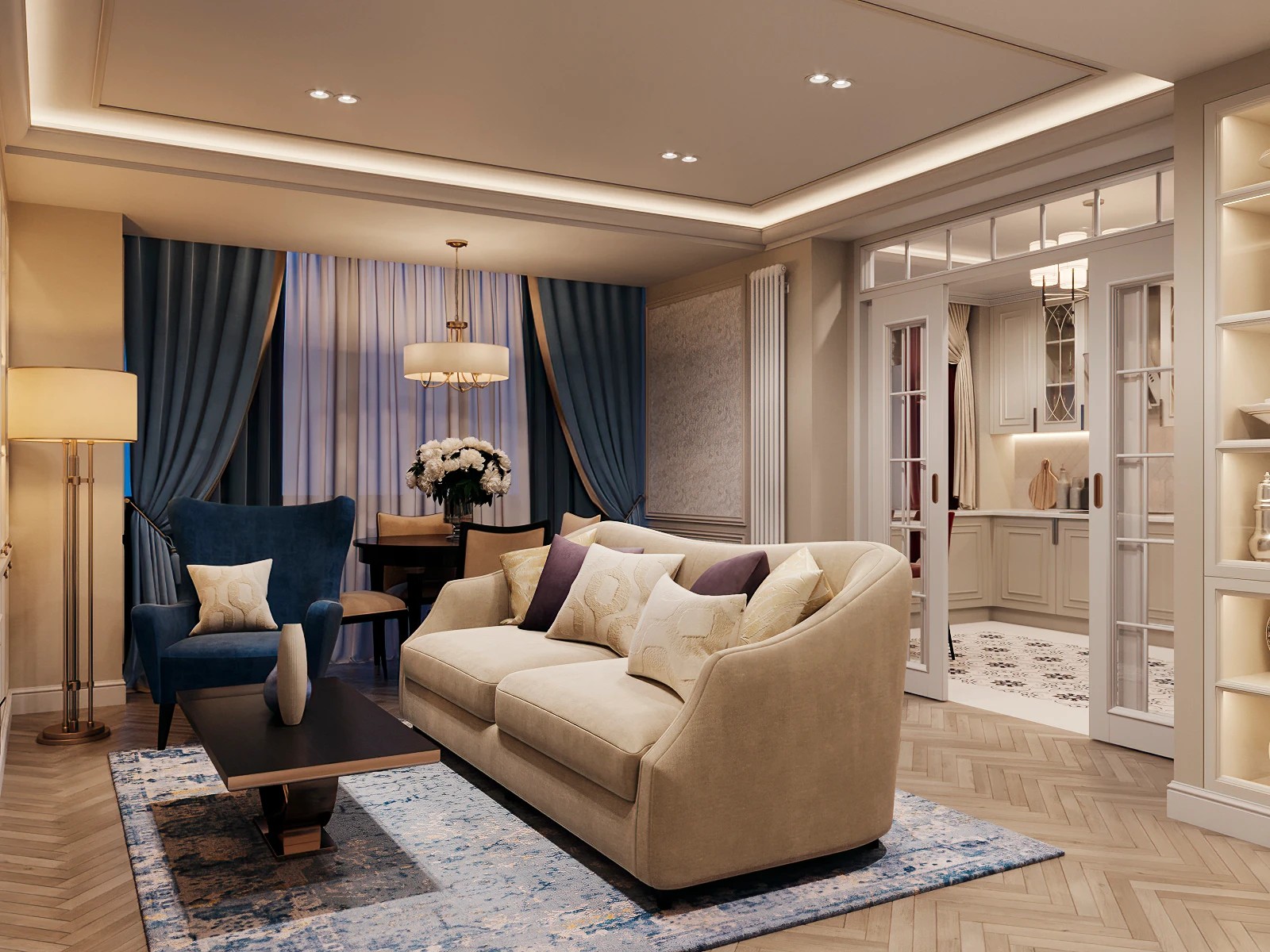 ЖК Юбилейный квартал, 75 кв. м.