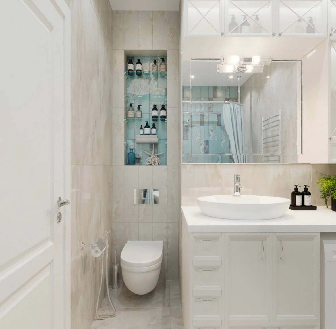 Нео классика в пастельных тонах