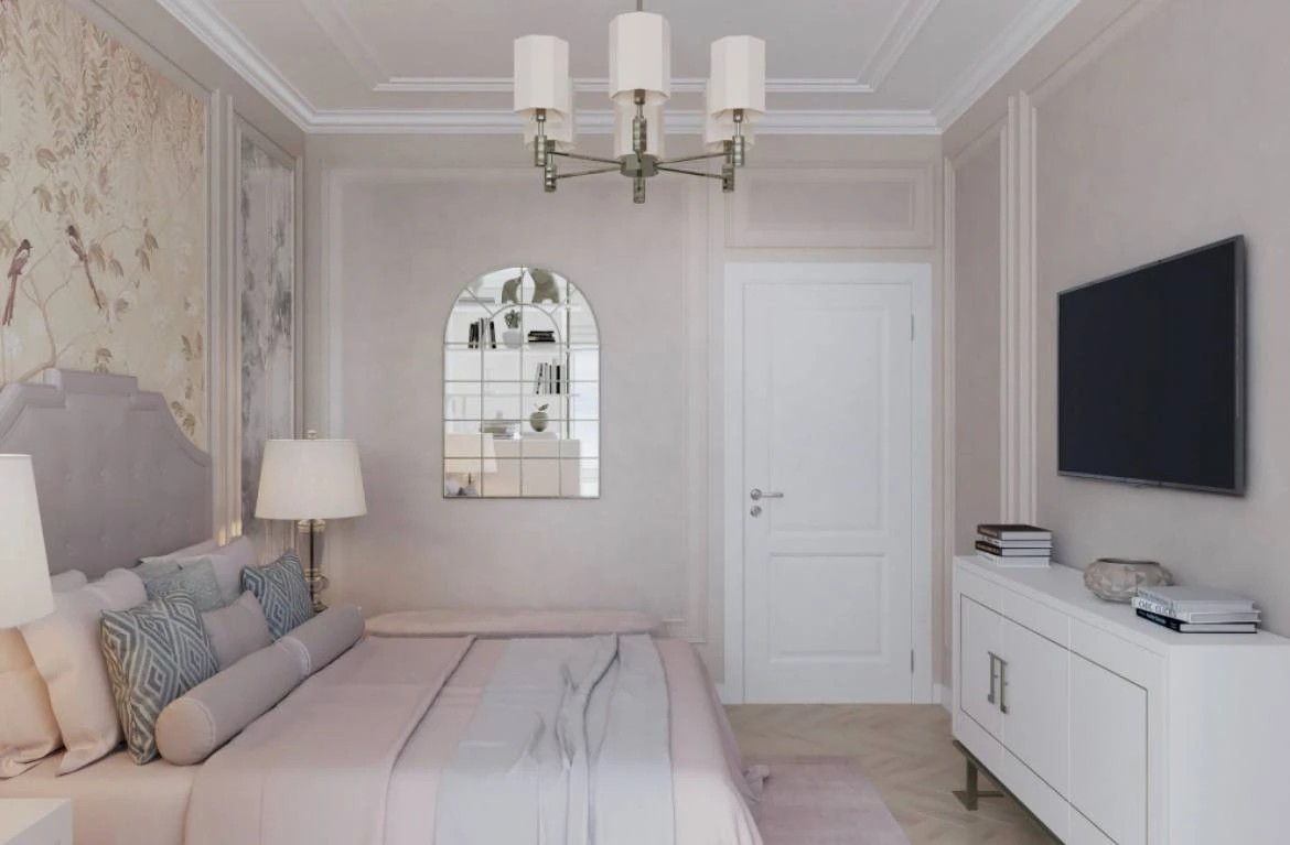 Нео классика в пастельных тонах