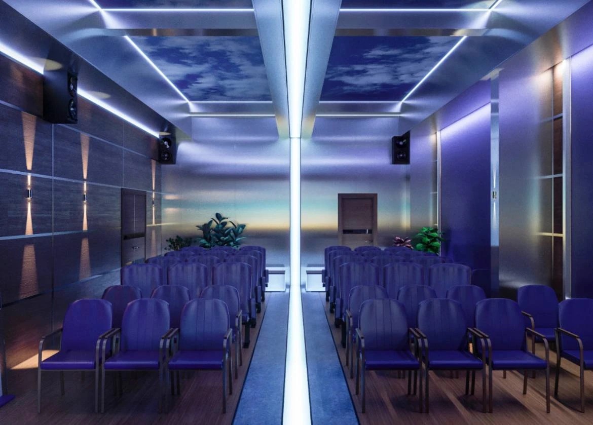 Конференц-зал авиапредприятия