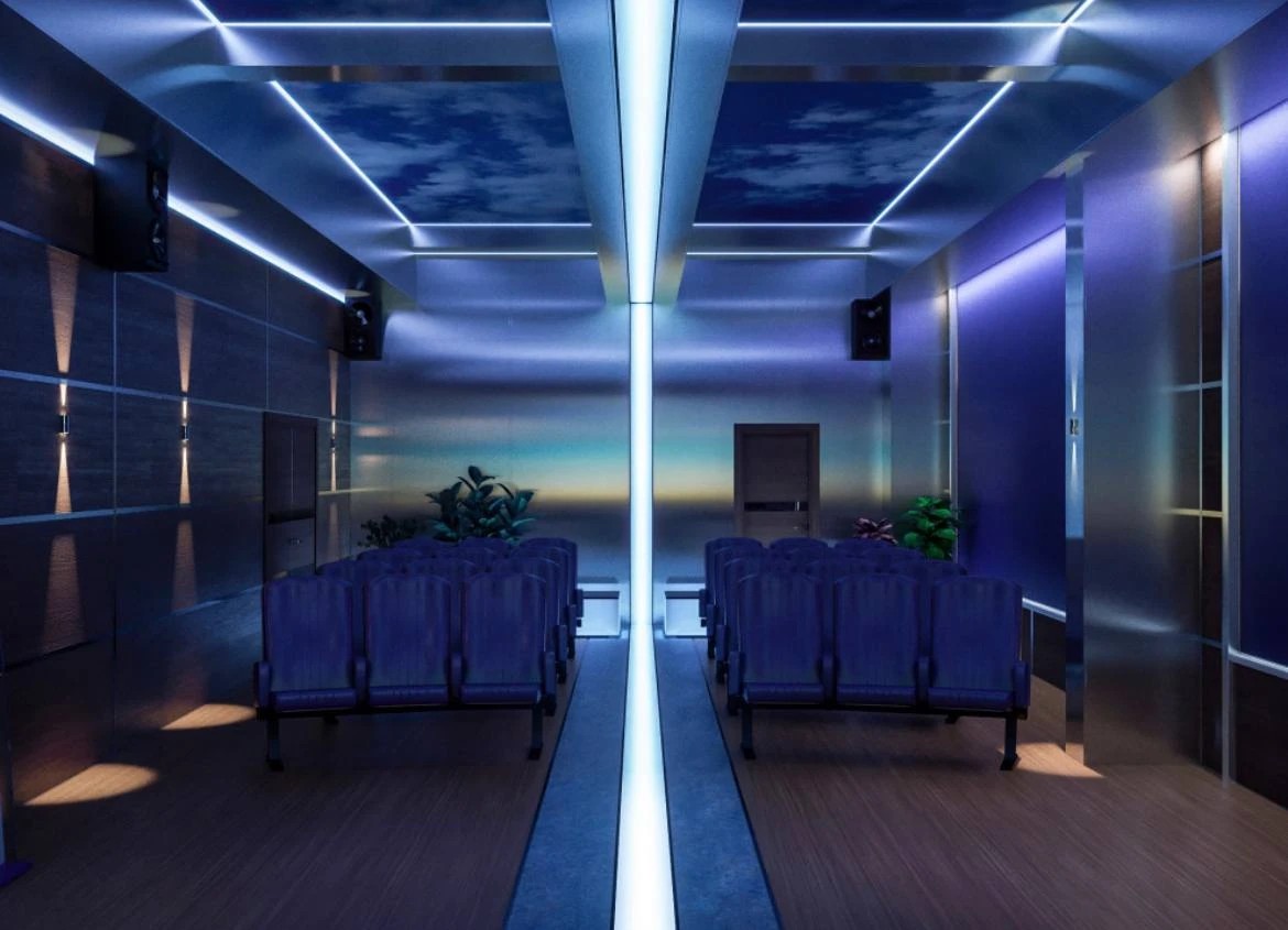 Конференц-зал авиапредприятия