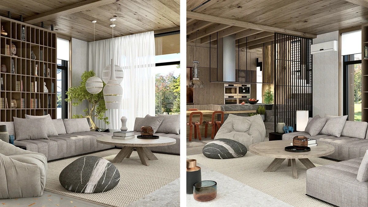 ИНТЕРЬЕР VILLA “SANSARA” Г. САРАТОВ