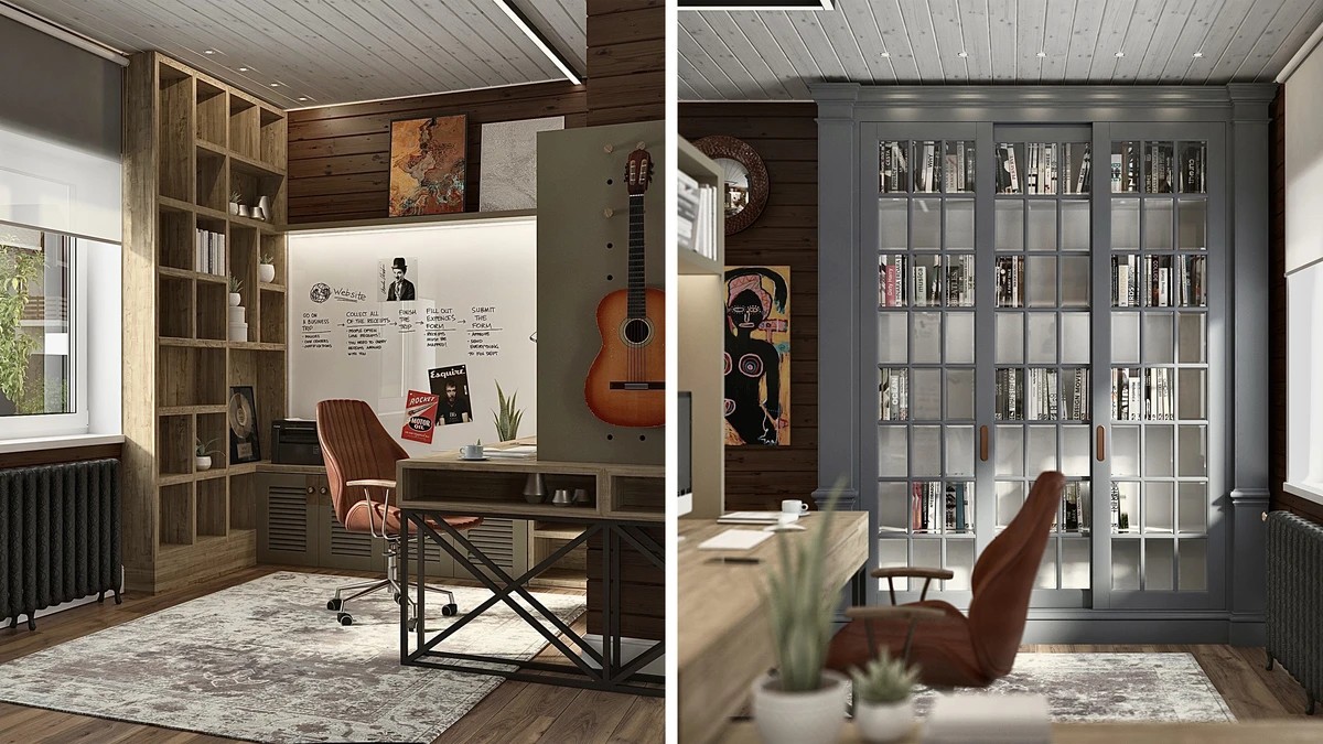 ИНТЕРЬЕР ЗАГОРОДНОГО ДОМА В СТИЛЕ "КАНТРИ"